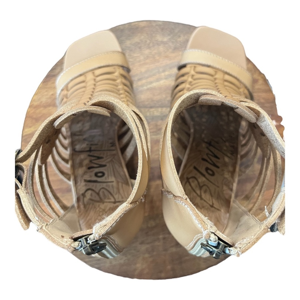 Blowfish Oslo Womens Sandals - Size 7 - Tan - Wedge Heel - Picture 6 of 11